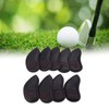 9Pcs/Set Golf Iron Head Covers Waterproof Sunscreen Golf Iron Covers