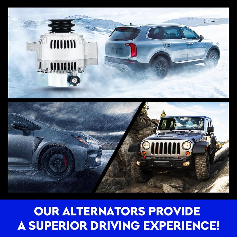 13497 Alternator Replacement for Toyota Land Cruiser 4.5L 1993-1997, for