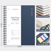 EMSHOI A4 Spiral Notebook College Ruled Lined Journal, 11.2" X