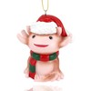 Axolotl Christmas Tree Ornament, Cute and Festive Holiday Accessory, 3.5