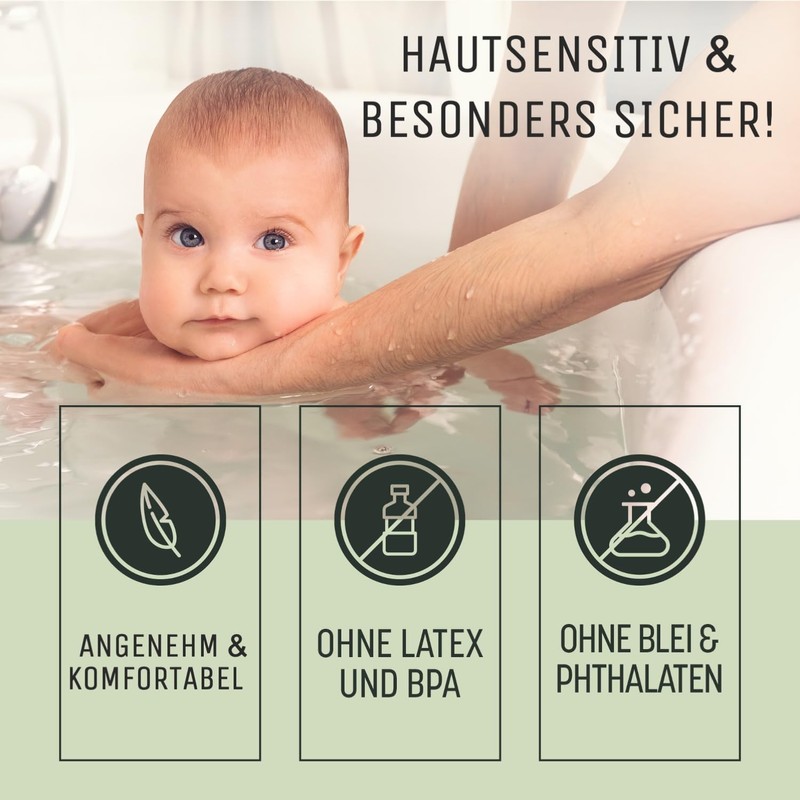 SilverRack DermaSensitive Bath Mat, 100% BPA Free