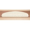 Kettelservice-Metzker Shaggy Venus Stair Mat, Semi-Circular, Available in 10 Colours,