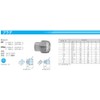 キッツ ステンレス鋼製ねじ込み管継手 [SUS316] “プラグ " KITZ-PPM 1/4B [8A]
