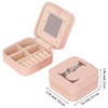 LETURE Travel Jewelry Case Small Jewelry Box Jewelry Organizer with