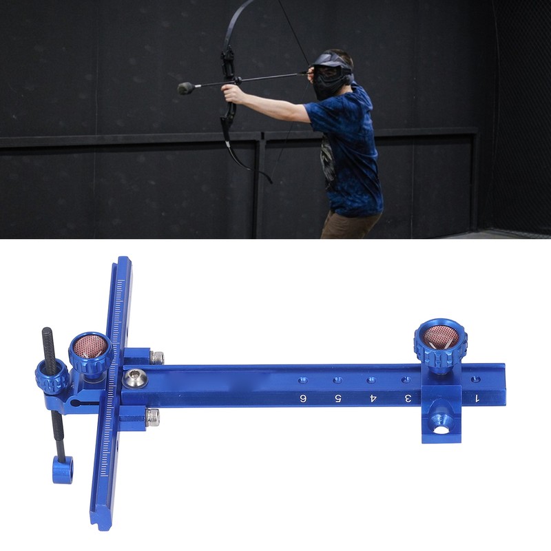 Archery Recurve Bow Sight T Shape Adjustable Metal Shooting Target
