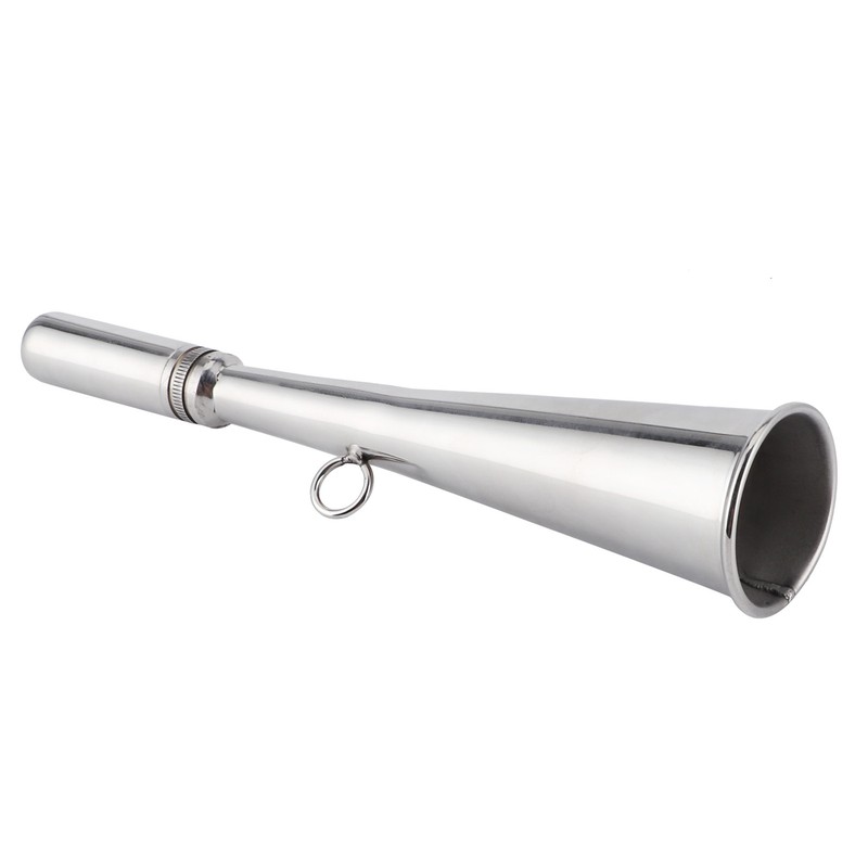 Handheld Foghorn 304 Stainless Steel Horn for Sailing Yacht Boat
