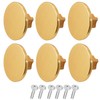 Decoranddecor Vesta - 40mm Round Kitchen Cabinet Furniture Knob Zinc