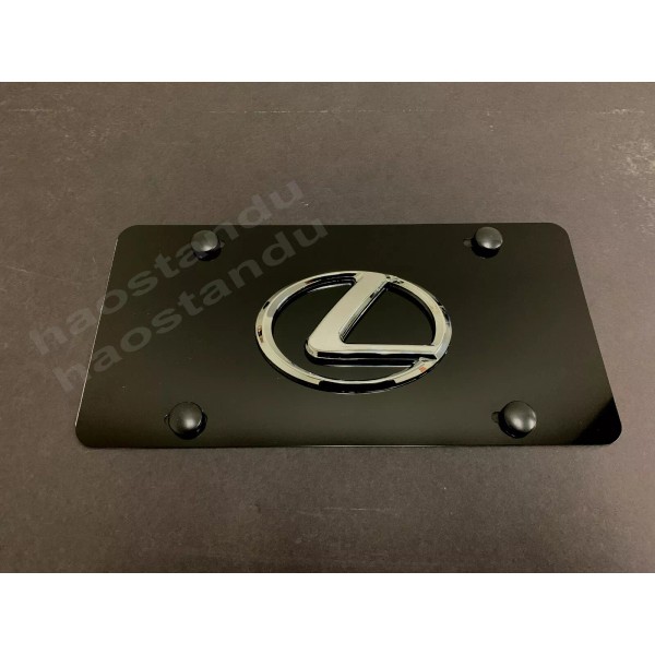 License Plate Frame Shop 1x 3D "LexusLOGOstyl
