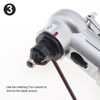 Omninmo Pneumatic Chamfering Tool Handheld, 2-in-1 Pneumatic Chamfering Machine, Mini
