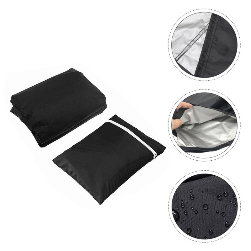 NOLITOY 1pc BBQ Cover Windproof and UV Resistant Easy to