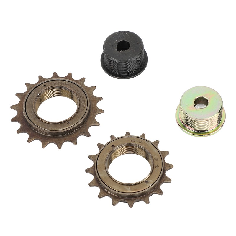 2PCS Freewheel Left Drive Adapter Set Iron 16T 18T Bike
