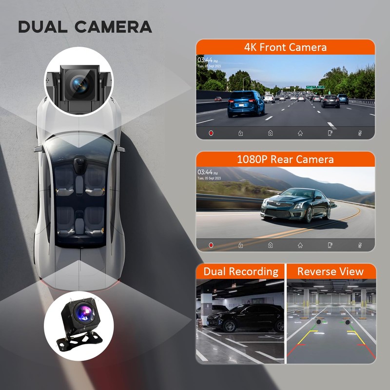 Largest 11.5" Portable Carplay Screen for Car, 4K Wireless Car