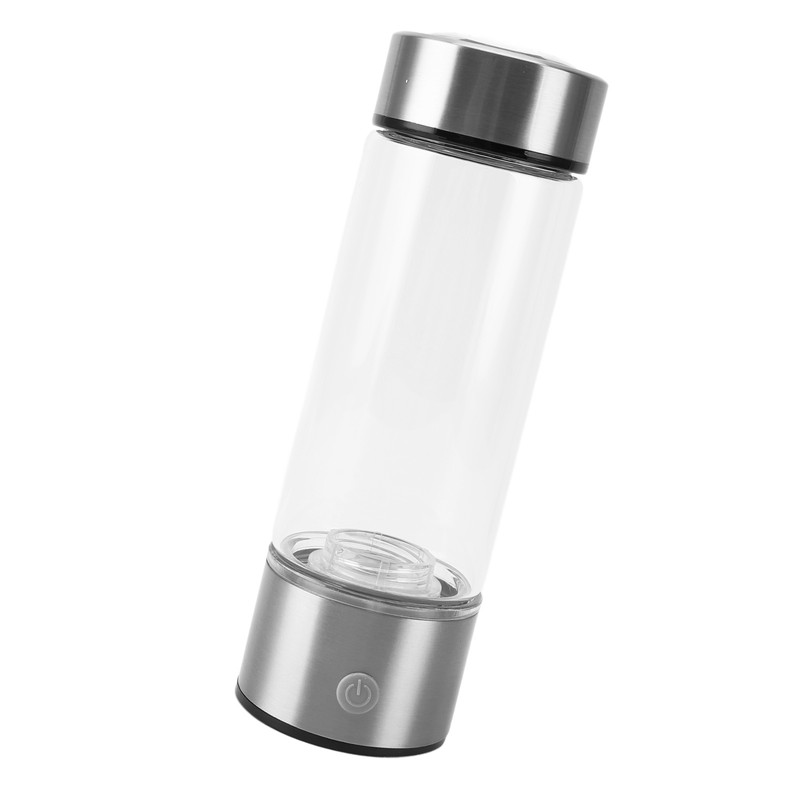 Hydrogen Water Bottle 450ml SPE PEM Technology 1300 to 1600ppb