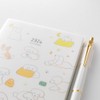 Midori Pocket Diary Planner 2026 A6 Weekly Dog Pattern 22366006