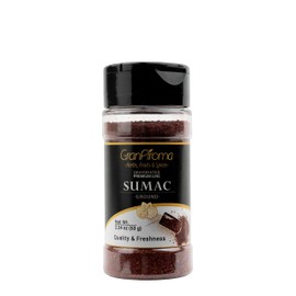 GranAroma Ground Sumac, Middle Eastern Cuisine, Tart Flavor (2.24 Ounce)