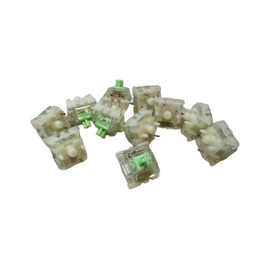 Lubed/Filmed Gateron Baby Kangaroo 5-Pin Tactile RGB Switches for Custom Mechanical Keyboards (Lubed and Filmed, 110 Switches)