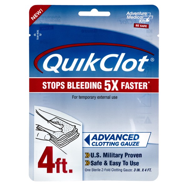 QuikClot Advanced Clotting Gauze - 3 x 48 in