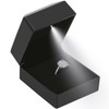 LED Ring Earring Box for Proposal, Wedding, Engagement， Luxury Jewelry