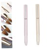 MERRYHAPY Quality Material Lip Brush Double-ended Makeup Brush Lipstick Applicator