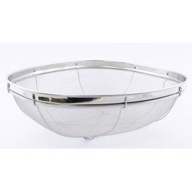 Colander Turtle Type Chance Calf Medium 18 – 8 Stainless Steel Made in Japan 4 Sheng For