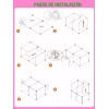 Comercio Armario Infantil Mueble Juguetero 8 Puertas 1 Colgante