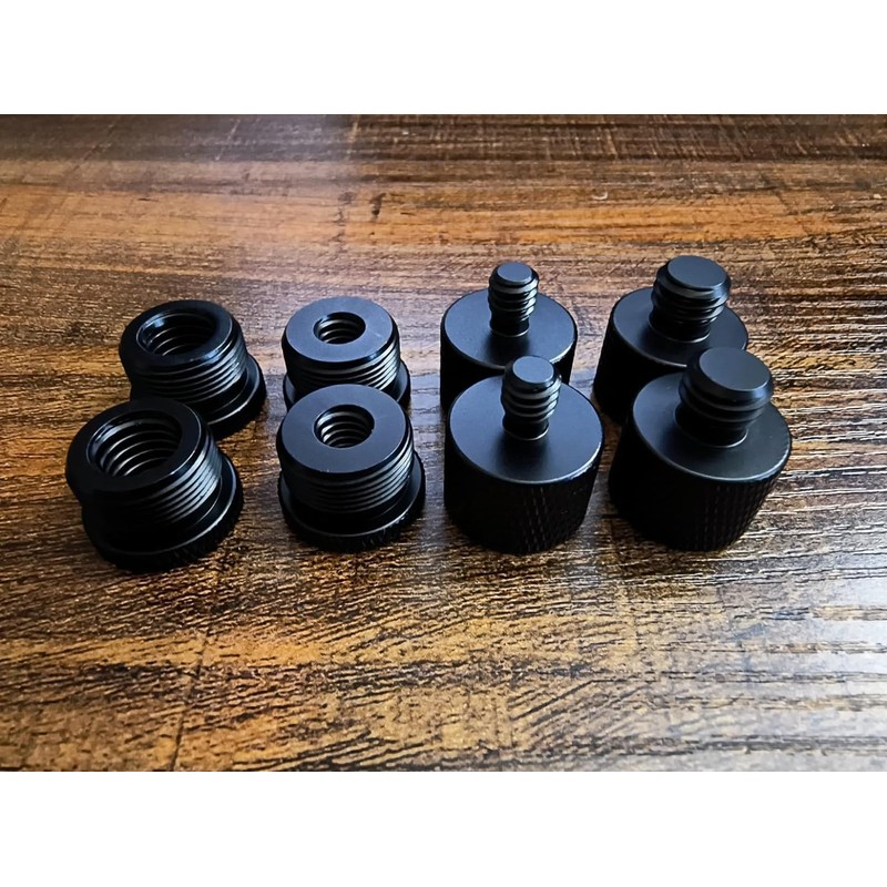 Perfect for camera microphone bracket adapter, screw conversion adapter, aluminum