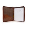 Ashwood - Men's Leather A4 Zip Conference Folder - Presentation