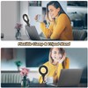 Video Conference Lighting Kit, Dveda Ring Light for Laptop Phone