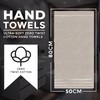 Towelogy ZHT_09 Premium Hand Towels - 100% Zero Twist Cotton