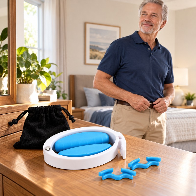 2 Pcs Adjustable Male Incontinence Clamp for Everyday Wear –