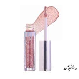 Liquid Eyeshadow Makeup Durable Shiny Glitter Waterproof Shimmer and Shine Eyeshadow Sticker Metallic Pigments (A102)