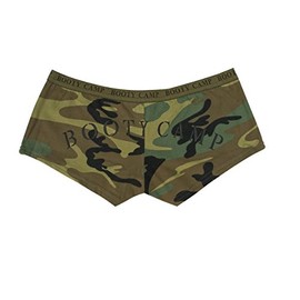 Women's Woodland 'Booty Camp' Booty Shorts - Large