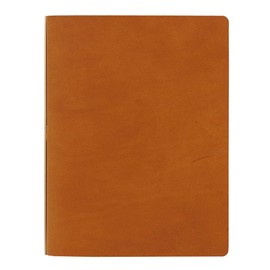 System Planner Plotter A5 Size Liscio / Rissio 0.4 inches (11 mm) [Brown] Leather Binder