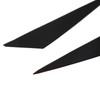 2pcs Headlight Eyebrow Black Protective Easy Clean Replacement for X1