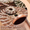 ARSTBETY Longer Pine Needle Basket Making Guide Coiling Tool, Copper