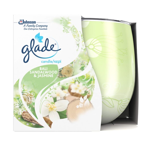 Glade Scented Air Freshener, Bali Sandalwood & Jasmine Fragrance, Up