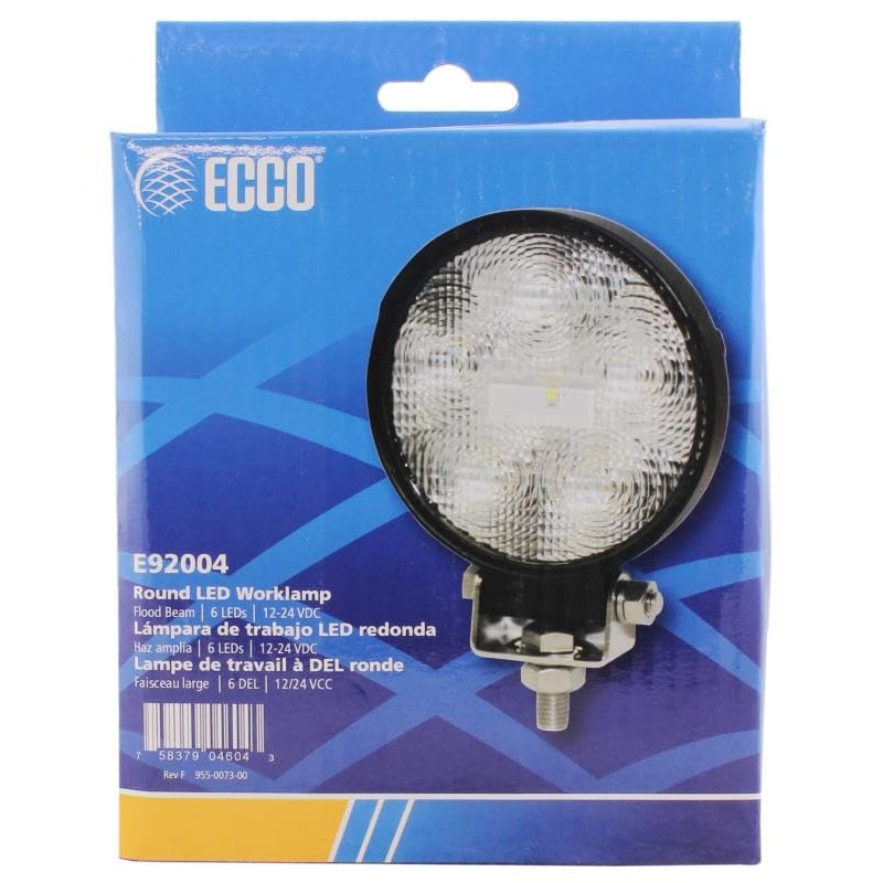 New Genuine OE E92004 Round Work Light 700 Lumen Flood