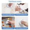 VZU 2PCS Shower Squeegee, Shower Scraper, Small Squeegee, Flexible Silicon