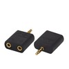 Antlion Audio GDL-0427 Audio Y Headphone Jack Adapter, black