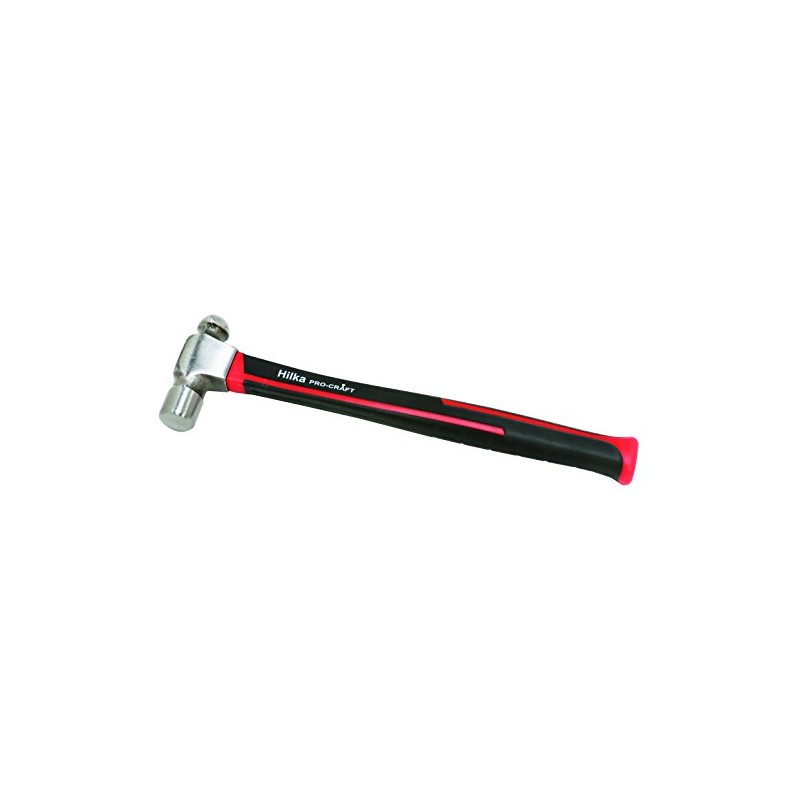 Hilka 56202108 1/2lb Ball Pein Hammer Fibre Glass Shaft