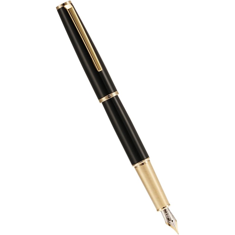 Jinhao 95 - Pluma estilográfica de metal, punta fina, rojo
