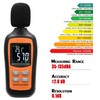 Decibel Meter,Digital Sound Level Meter Portable SPL Meter,35dB to 135dB