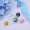 EUDORA Harmony Ball Cherry Blossom Necklace,with Chime Music Wishing Ball
