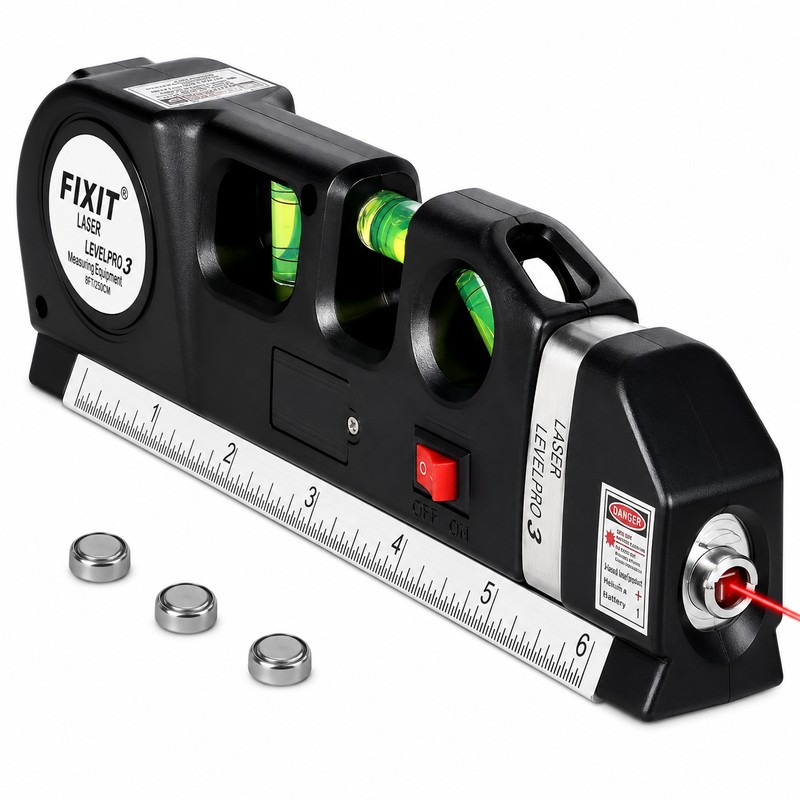 Multipurpose Laser Level Tool for Home Projects – Cross Line