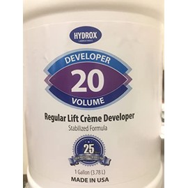 Hydrox Volume 20 Developer Regular Lift - 1 Gallon