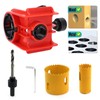 FTVOGUE Door Lock Installation Set Door Lock Hole Saw Kit