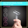 BAILI Butterfly Open TTO Double Edge Metal Safety Razor Wet