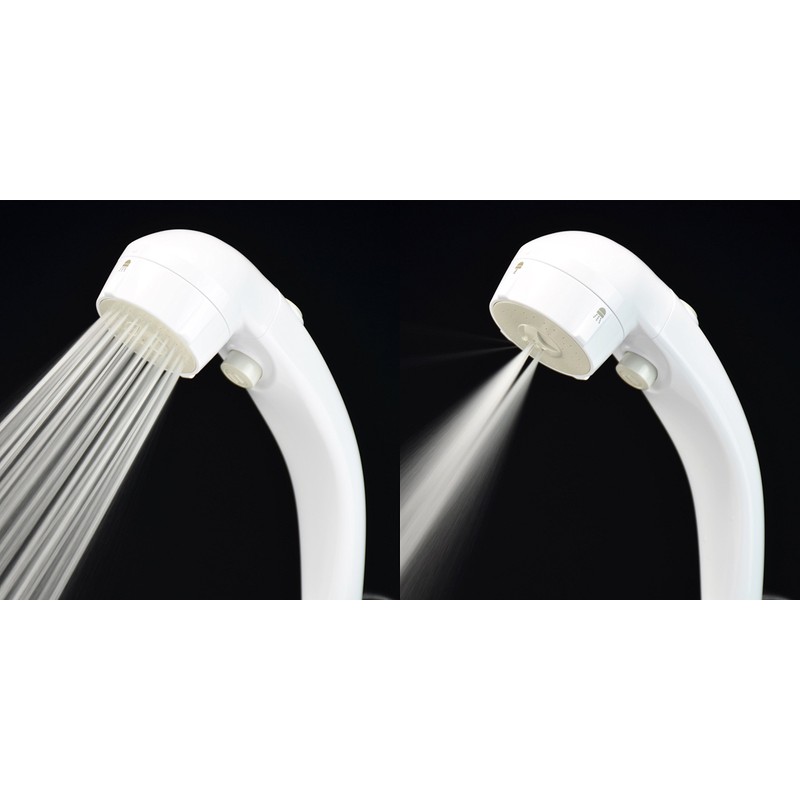 KAKUDAI Shower Head, Cleaning Shower for Bath, 356-723-W, White