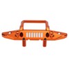 Aluminum Alloy Front Bumper RC Car Upgrade Accessory with LED