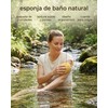 Esponja de Baño Exfoliante Xjvjixe Juego de 2 Piezas para